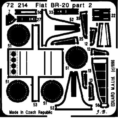 Eduard 72214 1:72 Fiat BR.20 'Cicogna'