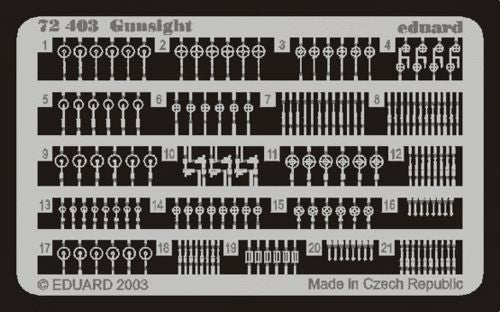 Eduard 72403 1:72 Gunsights