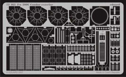 Eduard 72463 1:72 Focke-Wulf Fw-200C-2 Condor exterior