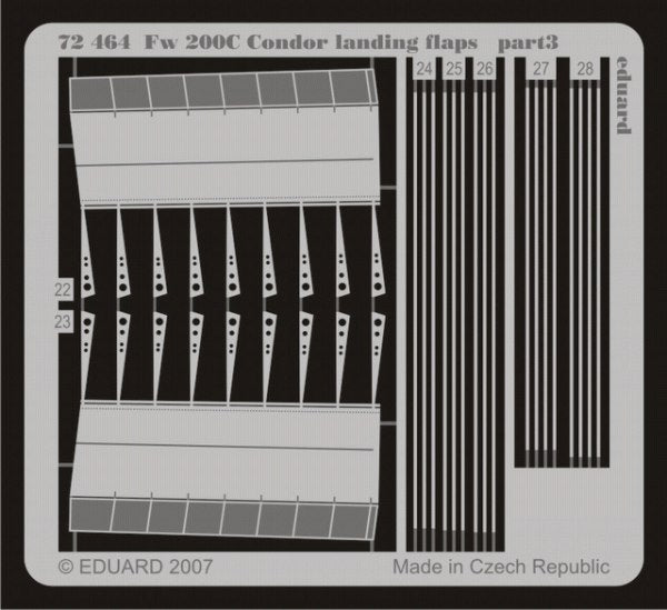 Eduard 72464 1:72 Focke-Wulf Fw-200C-5 /C-8 Condor landing flaps