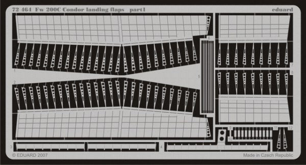 Eduard 72464 1:72 Focke-Wulf Fw-200C-5 /C-8 Condor landing flaps