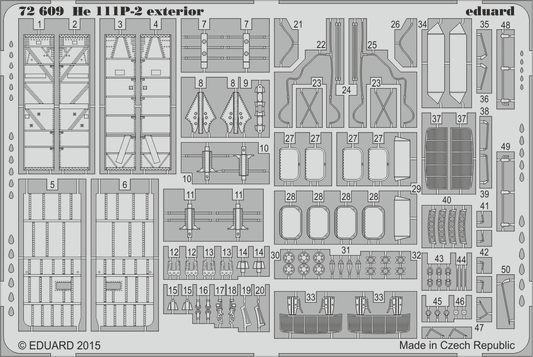 Eduard 72609 1:72 Heinkel He-111P-2 exterior