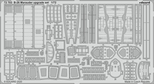 Eduard 72703 1:72 Martin B-26 Marauder upgrade set