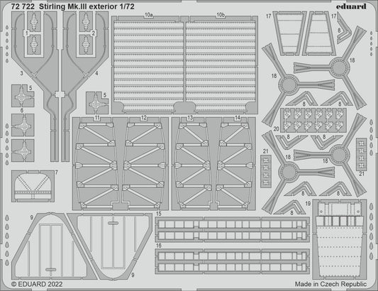 Eduard 72722 1:72 Short Stirling Mk.III exterior