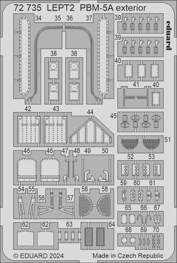 Eduard 72735 1:72 Martin PBM-5A Mariner exterior