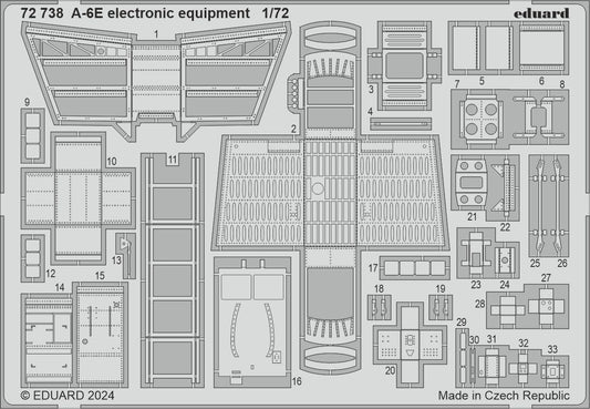 Eduard 72738 1:72 Grumman A-6E Intruder electronic equipment