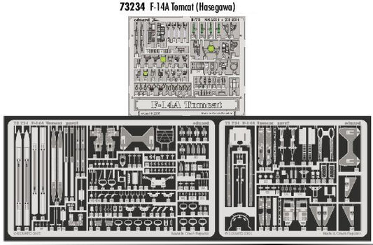 Eduard 73234 1:72 Grumman F-14A Tomcat PRE-PAINTED IN COLOUR!