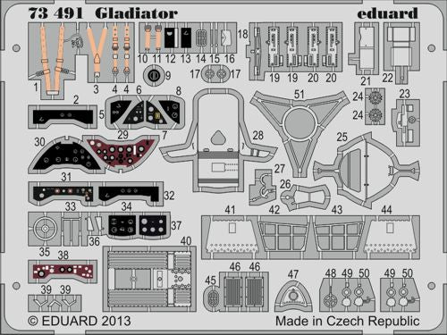 Eduard 73491 1:72 Gloster Gladiator Mk.I