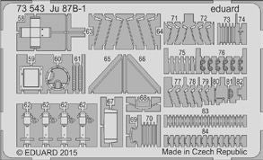 Eduard 73543 1:72 Junkers Ju-87B-1 'Stuka'