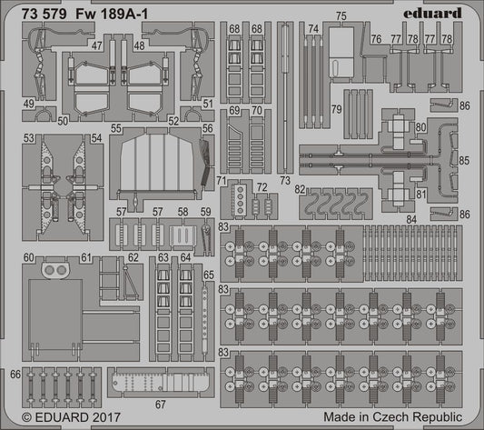 Eduard 73579 1:72 Focke-Wulf Fw-189A-1