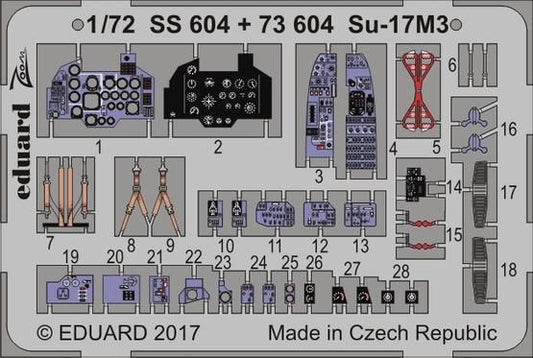Eduard 73604 1:72 Sukhoi Su-17M3