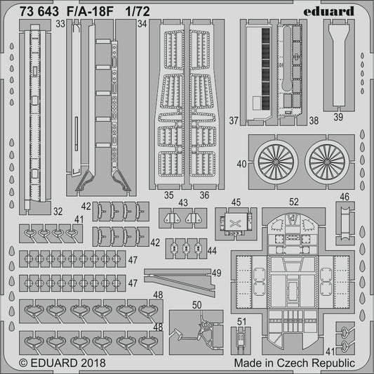 Eduard 73643 1:72 McDonnell-Douglas F/A-18F