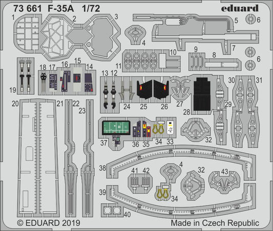 Eduard 73661 1:72 Lockheed-Martin F-35A