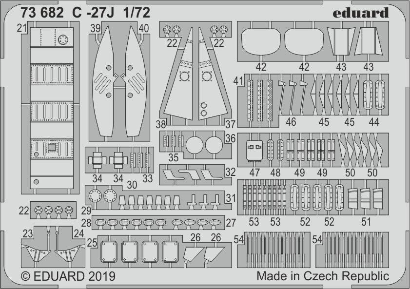 Eduard 73682 1:72 Alenia C-27J Spartan
