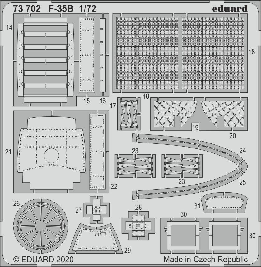 Eduard 73702 1:72 Lockheed-Martin F-35B Lightning II