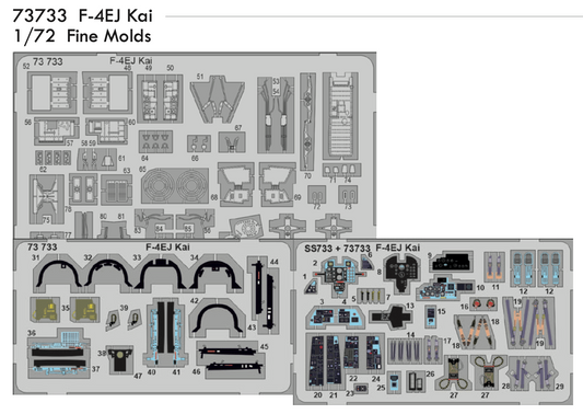 Eduard 73733 1:72 McDonnell F-4EJ Phantom Kai