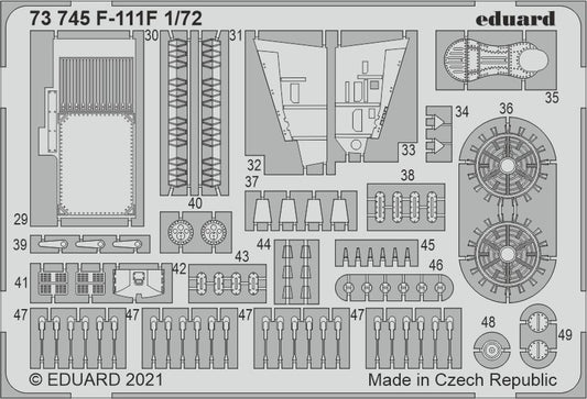 Eduard 73745 1:72 General-Dynamics F-111F