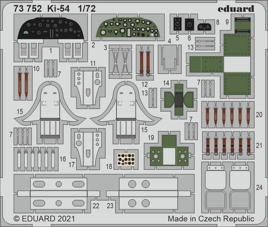 Eduard 73752 1:72 Tachikawa Ki-54