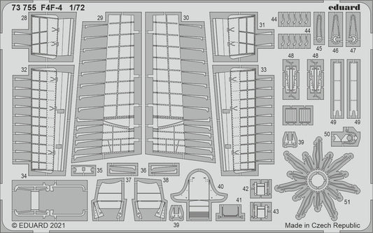 Eduard 73755 1:72 Grumman F4F-4 Wildcat