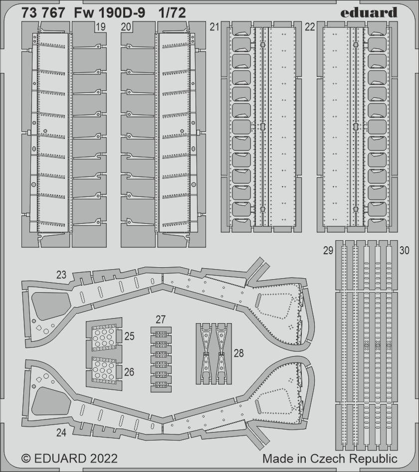 Eduard 73767 1:72 Focke-Wulf Fw-190D-9
