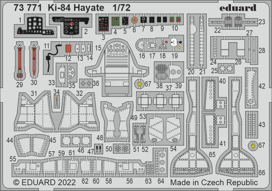 Eduard 73771 1:72 Nakajima Ki-84 Hayate