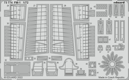Eduard 73774 1:72 Grumman FM-1 & FM-2 Wildcat