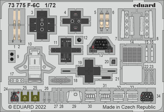 Eduard 73775 1:72 F-6C
