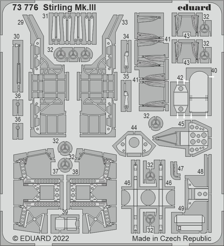 Eduard 73776 1:72 Short Stirling Mk.III