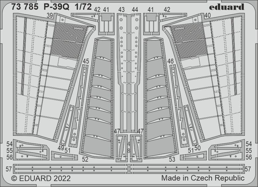 Eduard 73785 1:72 Bell P-39Q Airacobra