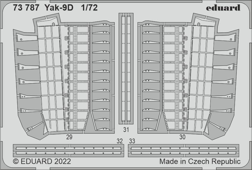 Eduard 73787 1:72 Yakovlev Yak-9D