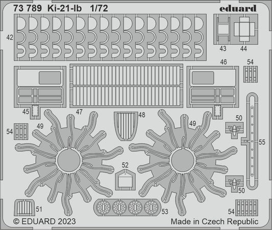 Eduard 73789 1:72 Mitsubishi Ki-21-ib 'Sally'
