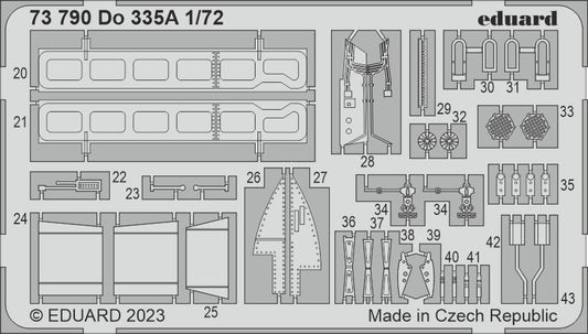 Eduard 73790 1:72 Dornier Do-335A-0