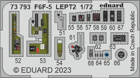 Eduard 73793 1:72 Grumman F6F-5 Hellcat