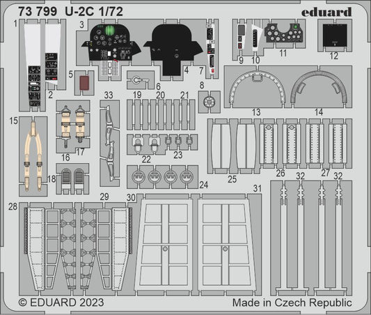 Eduard 73799 1:72 Lockheed U-2C