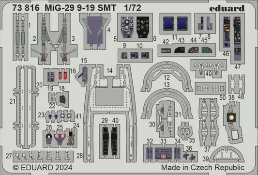 Eduard 73816 1:72 Mikoyan MiG-29 9-19 SMT