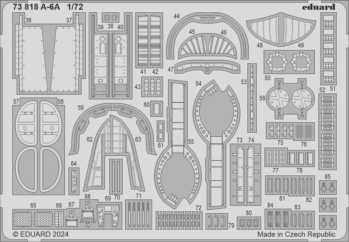 Eduard 73818 1:72 A-6A Intruder for Trumpeter