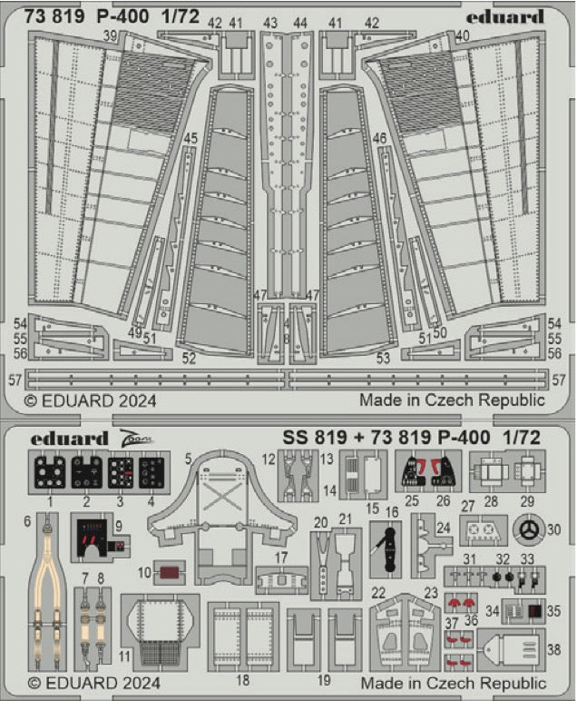 Eduard 73819 1:72 Bell P-400 for Arma Hobby