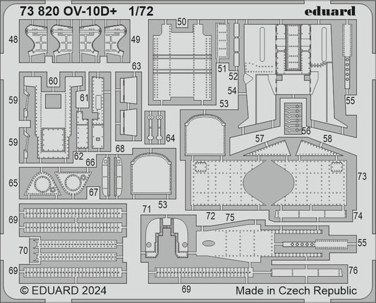 Eduard 73820 1:72 North-American/Rockwell OV-10D+ Bronco