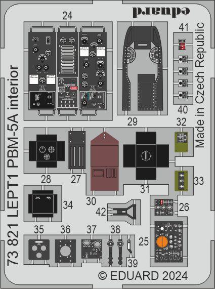 Eduard 73821 1:72 Martin PBM-5A Mariner interior