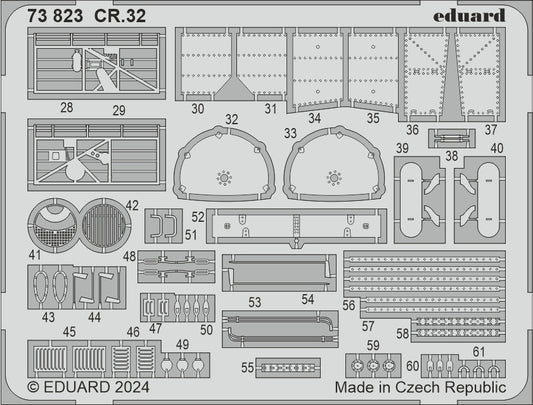 Eduard 73823 1:72 Fiat CR.32 for Italeri and Supermodel