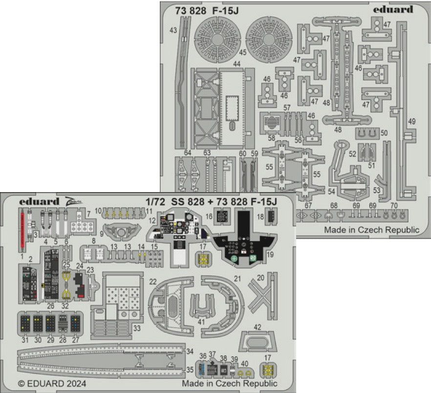 Eduard 73828 1:72 McDonnell F-15J Eagle