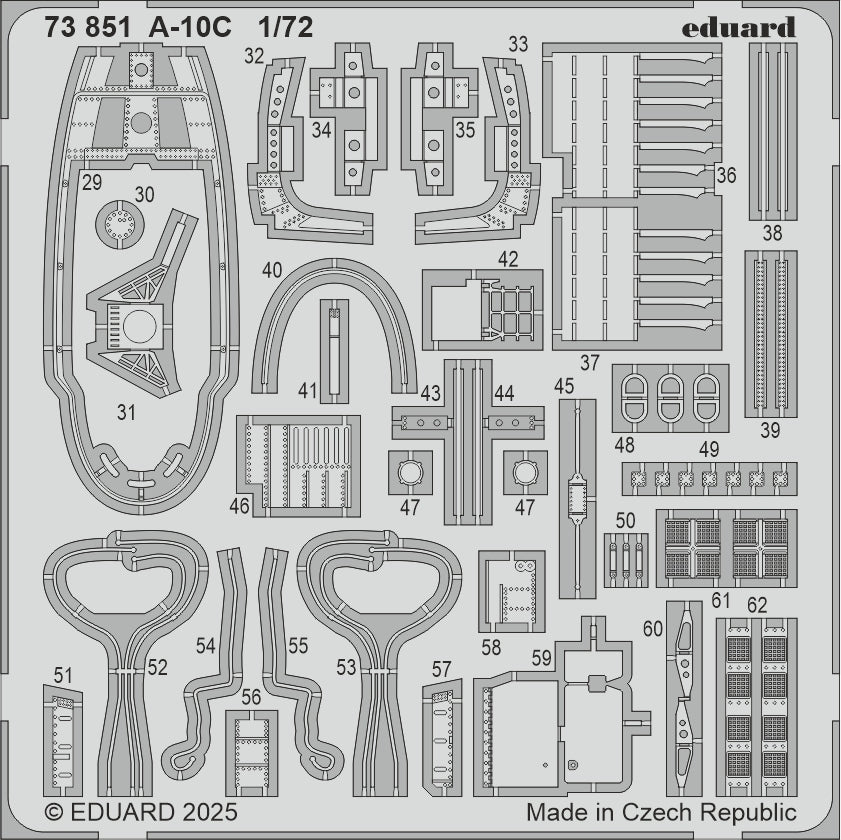 Eduard ED73851 1:72 Fairchild A-10C Thunderbolt ll