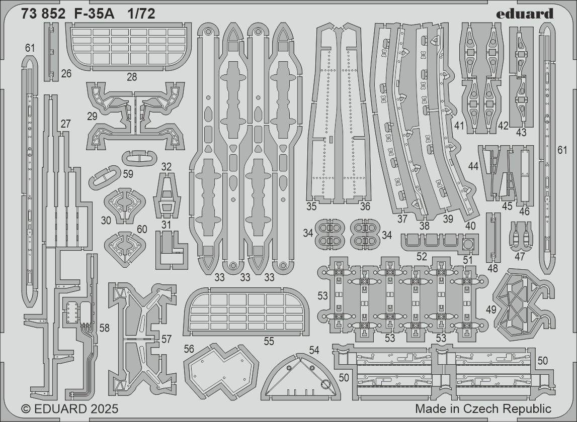 Eduard ED73852 1:72 Lockheed-Martin F-35A Lightning II