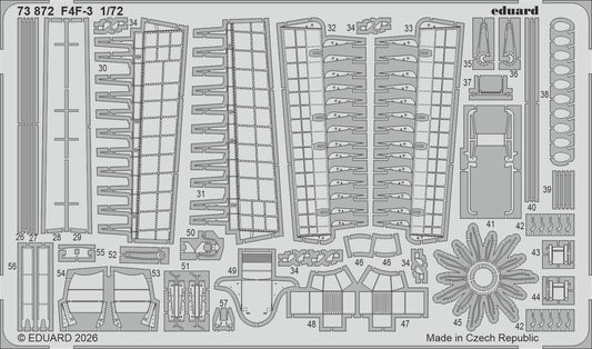 Eduard 73872 1:72 Grumman F4F-3 Wildcat