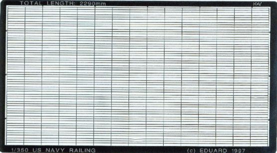Eduard 99001 1:350 U.S. Navy ships railings