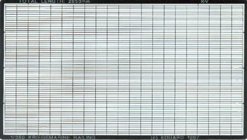 Eduard 99010 1:350 Kriegsmarine railings