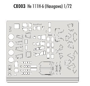 Eduard CX003 1:72 Heinkel He-111H-6