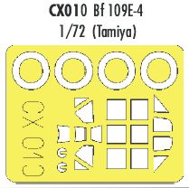 Eduard CX010 1:72 Messerschmitt Bf-109E-4