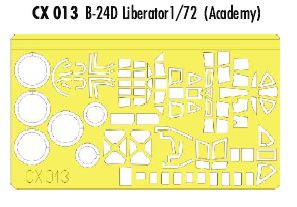 Eduard CX013 1:72 Consolidated B-24D Liberator