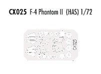 Eduard CX025 1:72 McDonnell F-4 Phantom